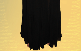 Костюм для танца живота - чёрный (юбка)